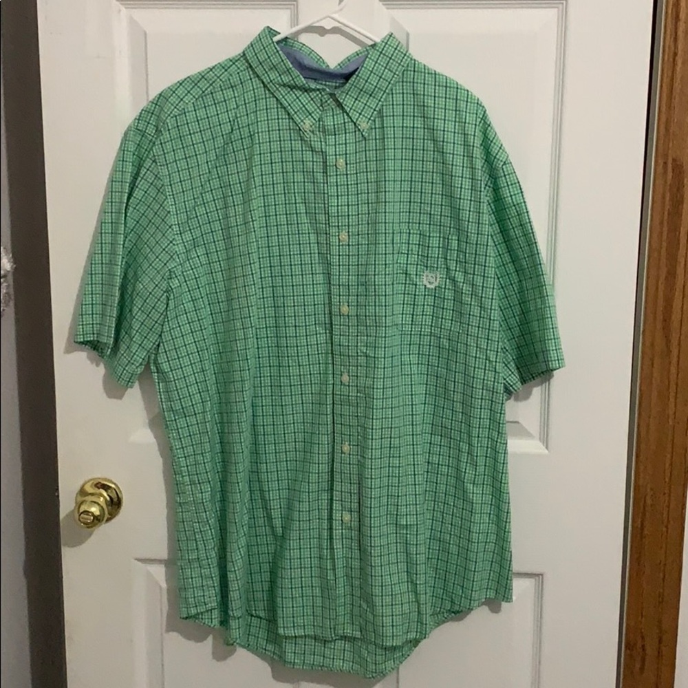 Men’s chaps button down shirt